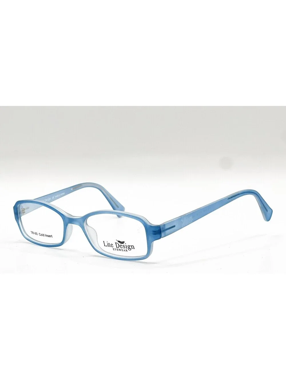 Lite Design Eyewear Ld1020 Blue Authentic Eyeglasses 44-18-130